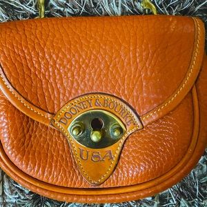 Leather crossbody bag